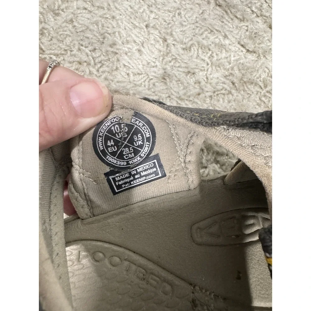 Keen Newport H2 Waterproof Hiking Performance Sport Sandals Gray Tan Men's 10.5